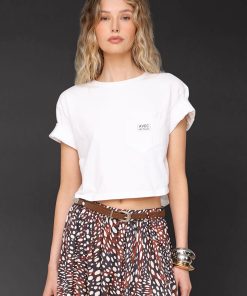 Logo Cropped Cotton T-Shirt