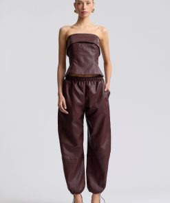 Faux-Ever Leather™ Joggers